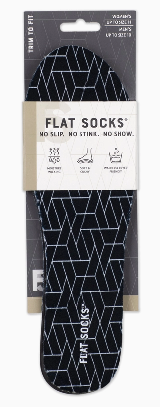 BLACK FLAT SOCKS