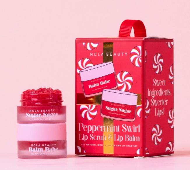 PEPPERMINT SWIRL LIP SET