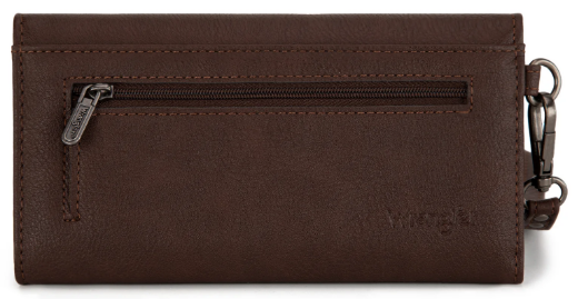 WRANGLER WHIPSTITCH WRISTLET WALLET
