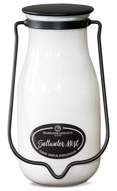 Saltwater Mist 14oz Milkbottle Soy Candle