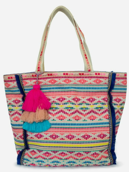 Vibrant Aztec Weekender