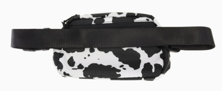 COW PRINT C.C BELT BAG