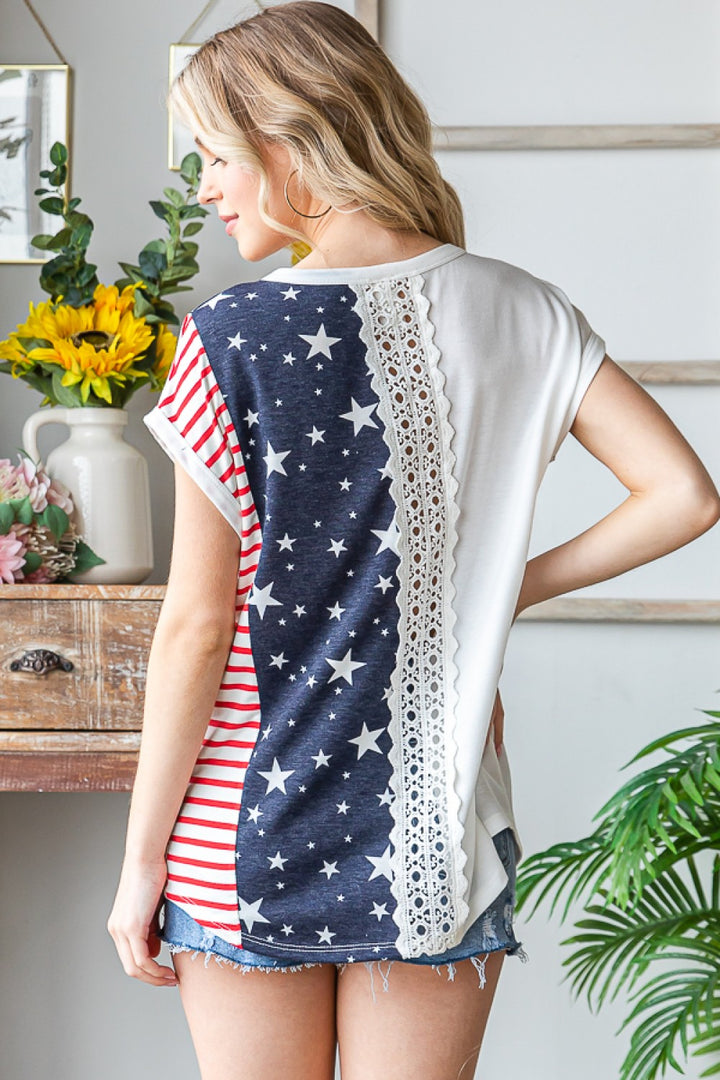 STARS & STRIPES TOP