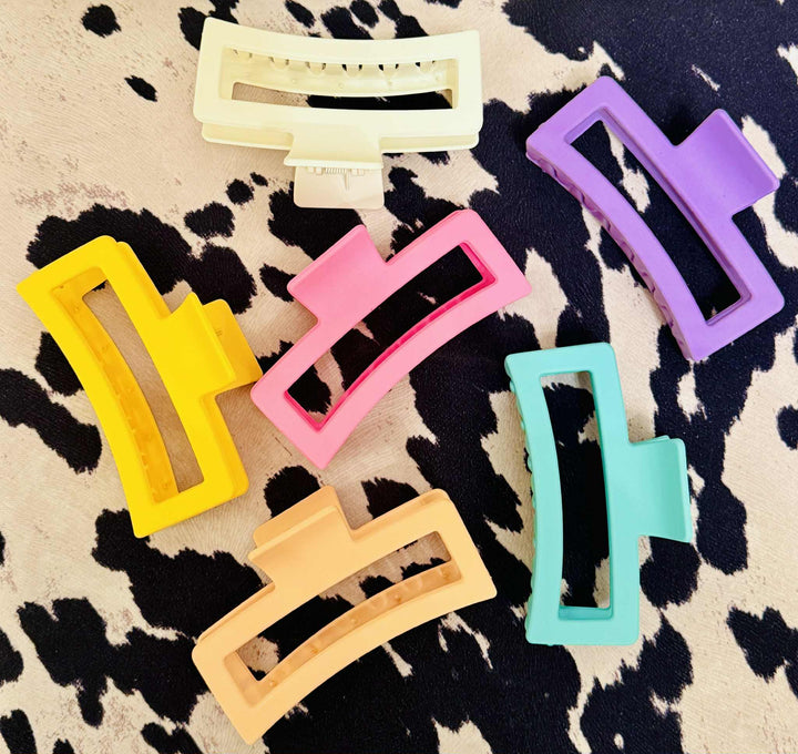 JUMBO HAIR CLAW CLIPS