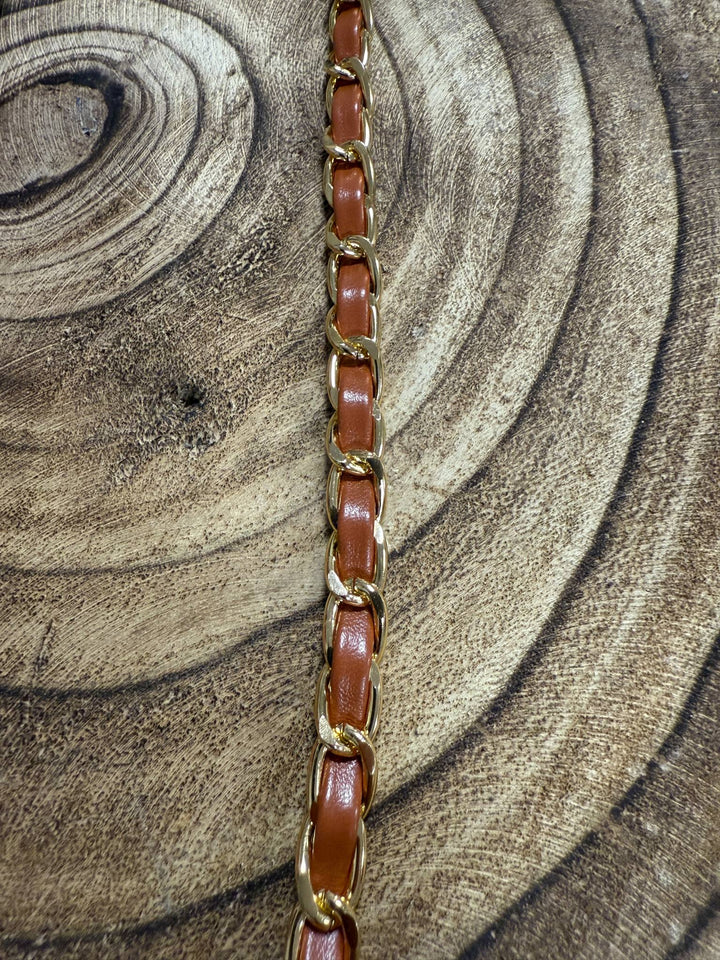 CHAIN CROSSBODY PHONE STRAP