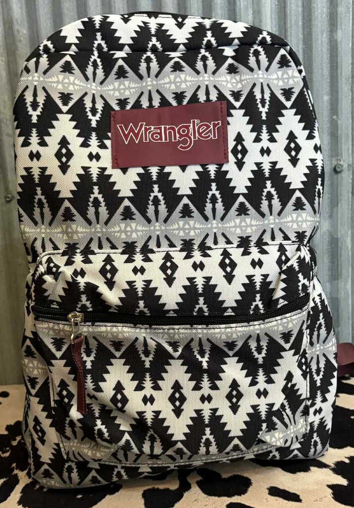 BLACK WRANGLER AZTEC BACKPACK