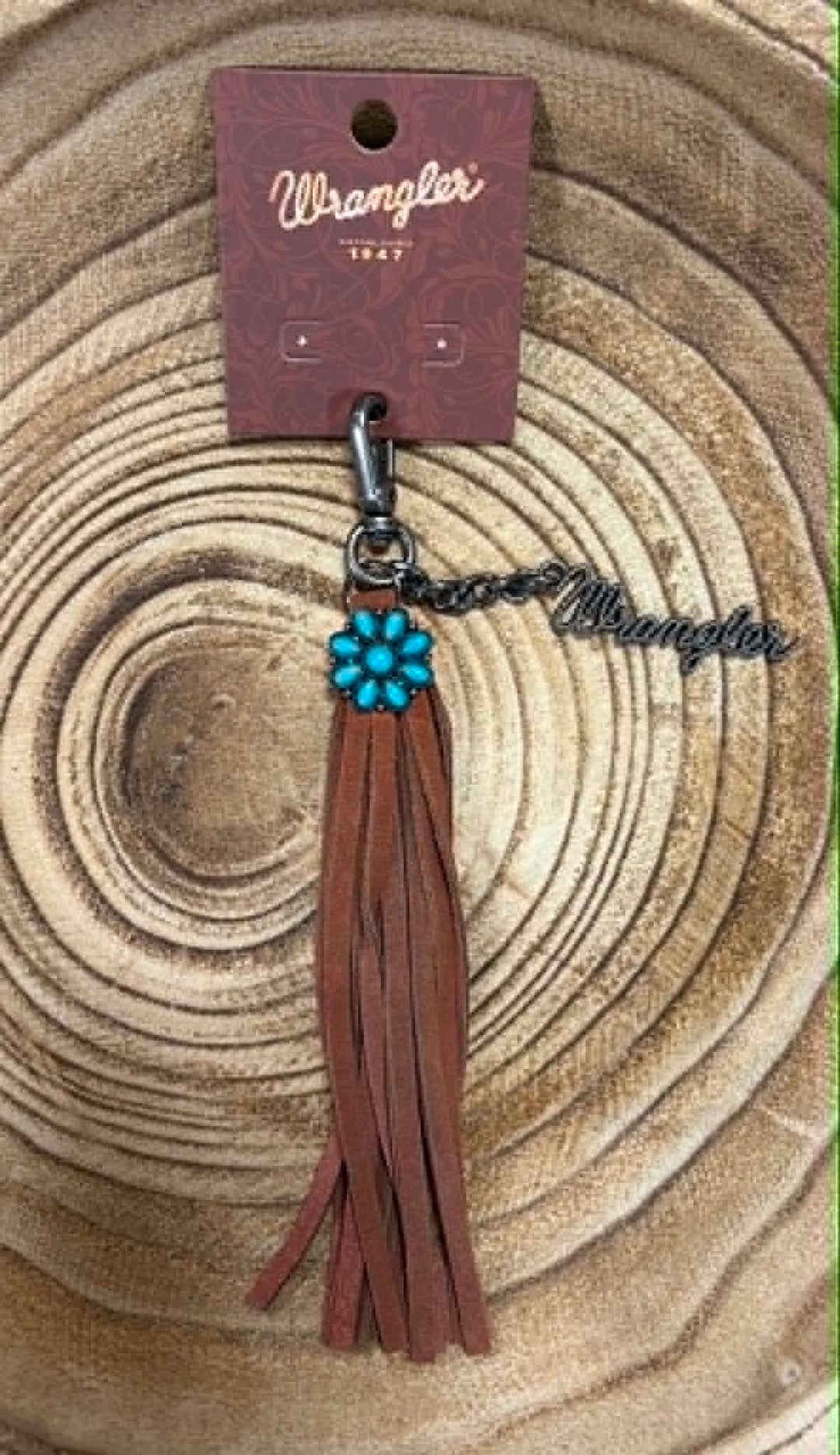 WRANGLER PURSE CHARM KEYCHAIN