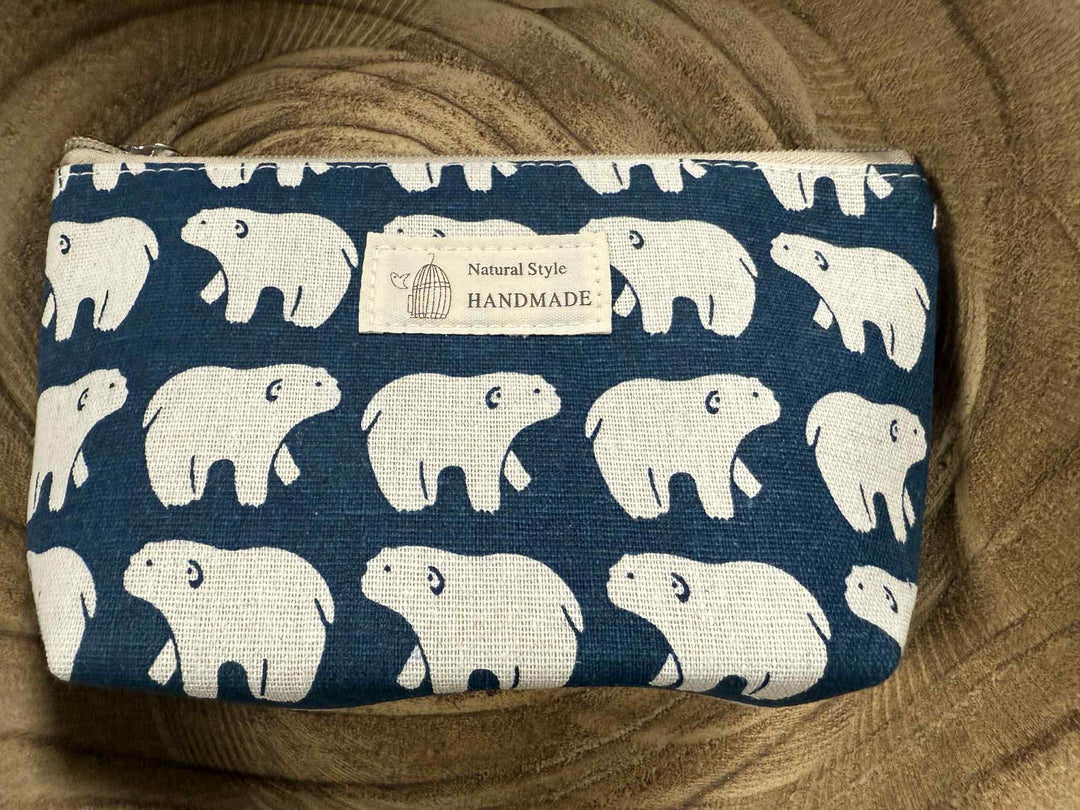 NATURAL MAKEUP POUCH