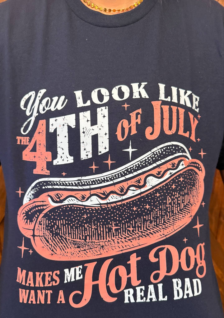 YOU LOOK LIKE THE 4TH OF JULY GRAPHIC TEE