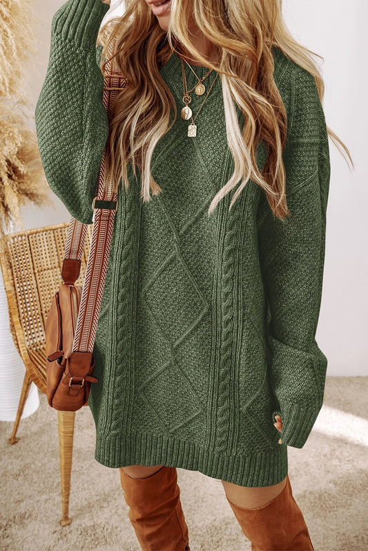 WARMTH FROM WITHIN SWEATER DRESS