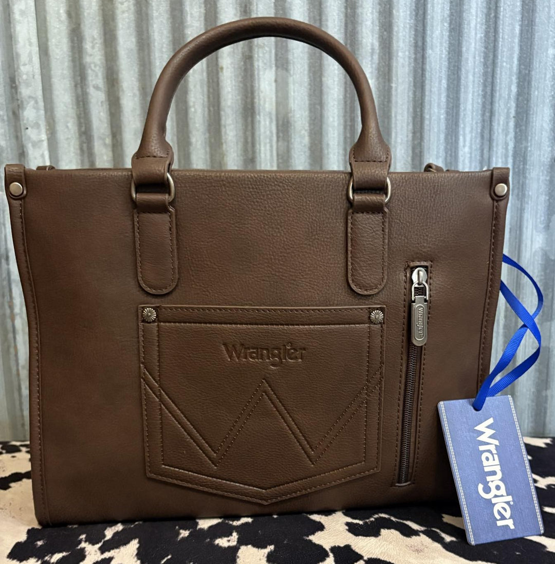 COFFEE SHERPA WRANGLER CANVAS CROSSBODY TOTE