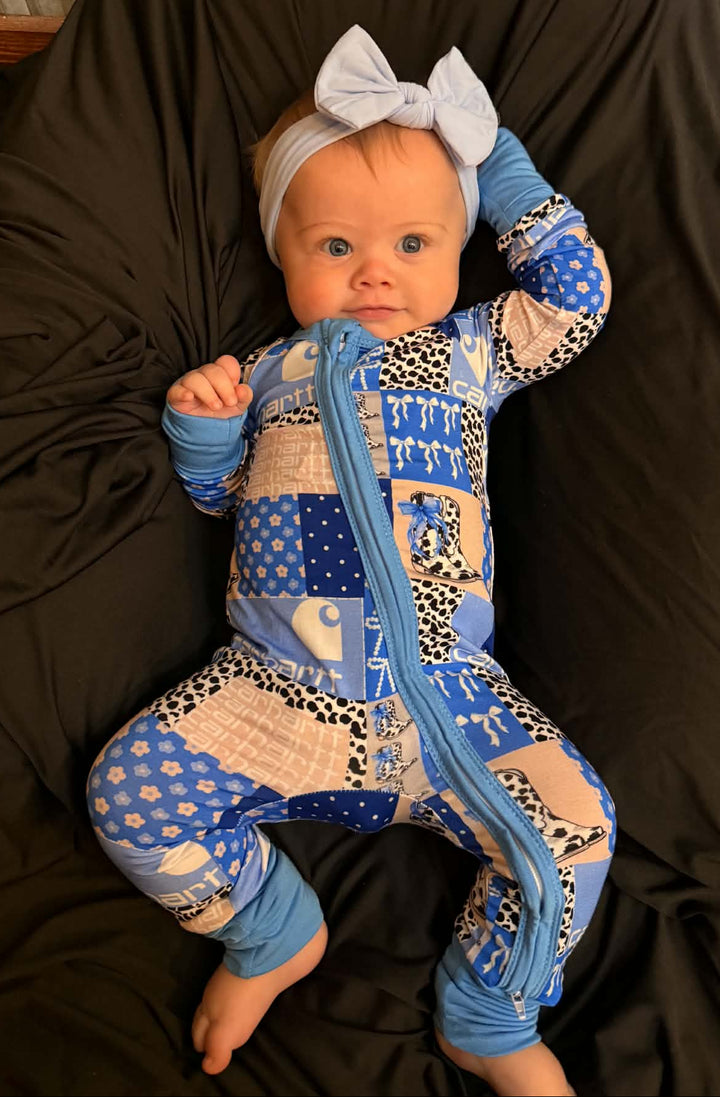 DELILAH CARHARTT BAMBOO ZIPPY & 2-PIECE SET