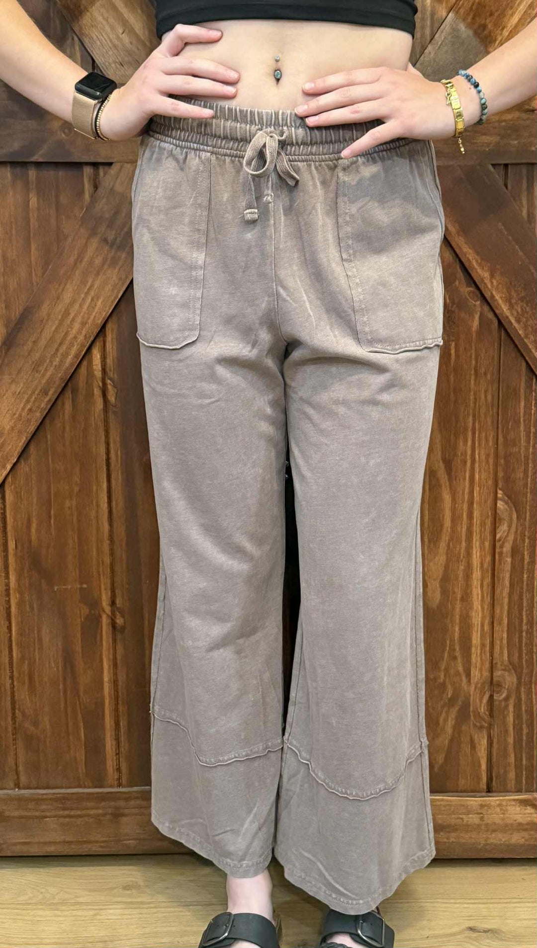 MEANT FOR YOU WIDE LEG PANTS