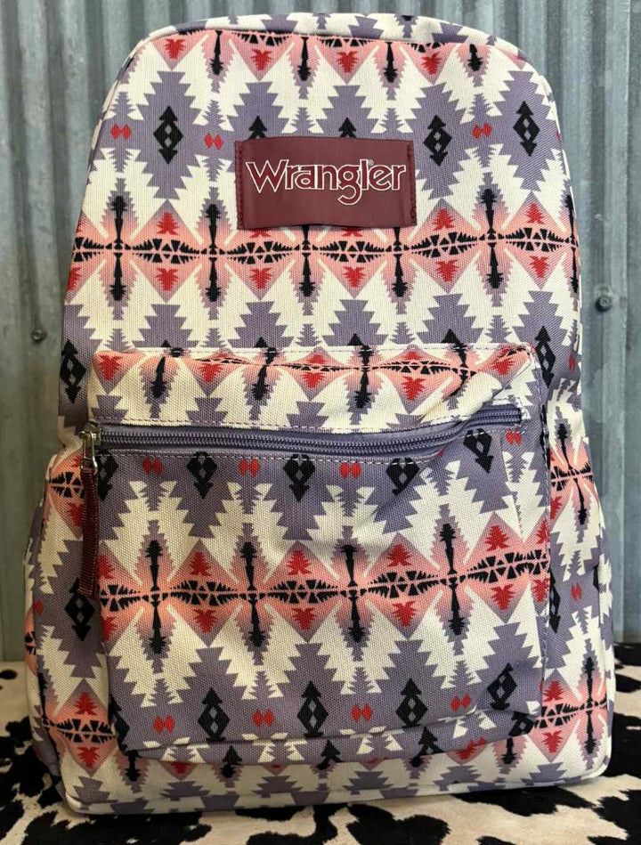 LAVENDER WRANGLER AZTEC BACKPACK