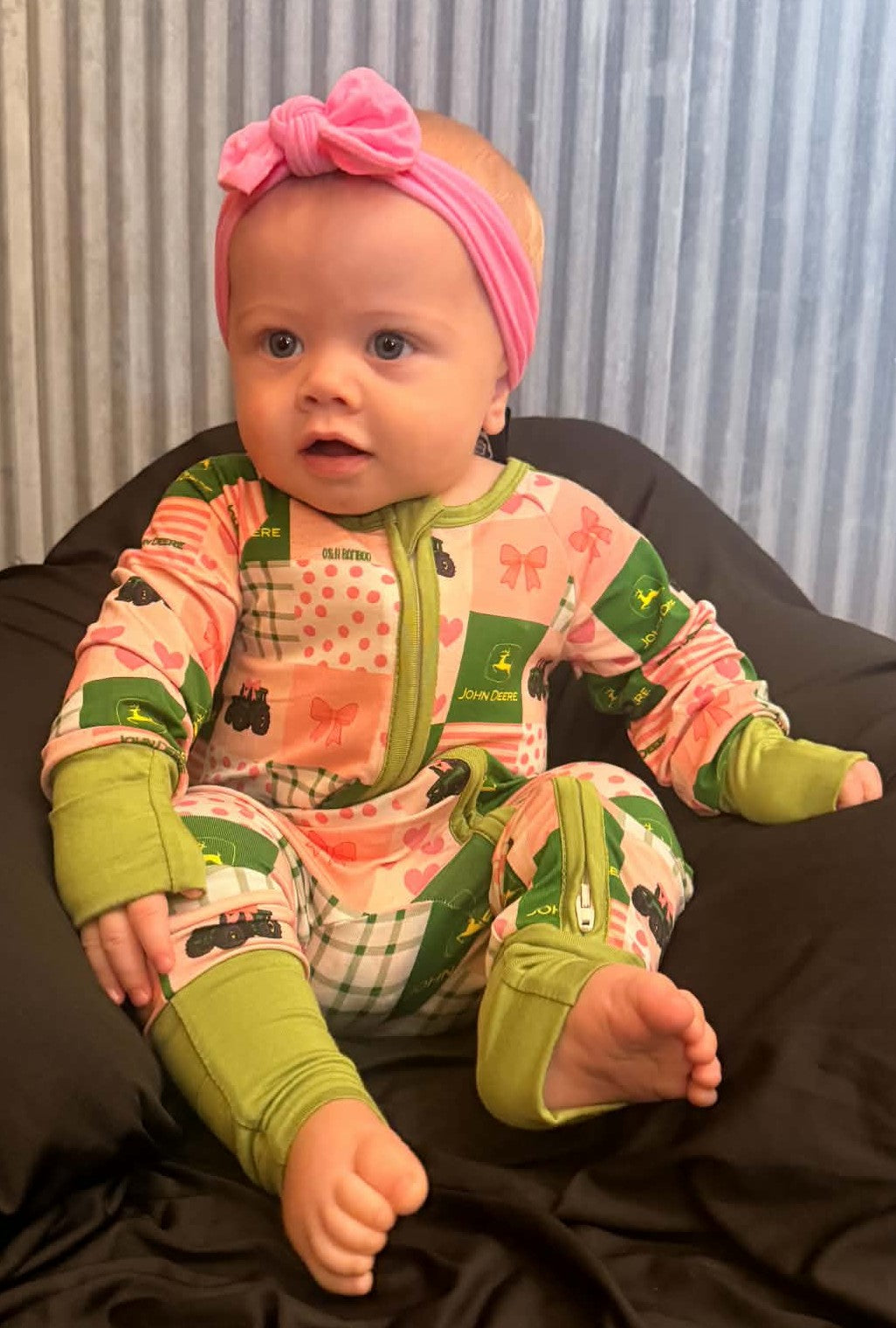 JOHN DEERE PINK BAMBOO ZIPPY