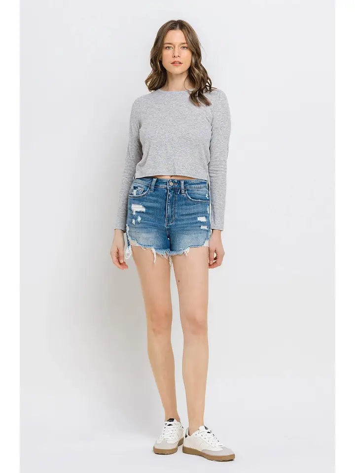 25% OFF BREANNA HIGH RISE SHORTS