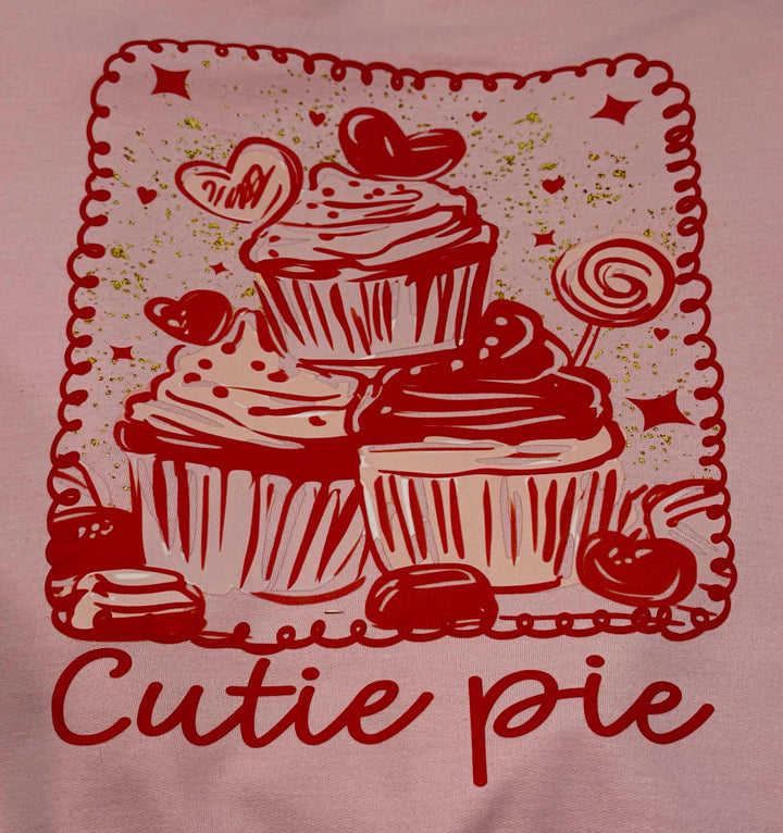 CUTIE PIE VALENTINE GRAPHIC CREWNECK