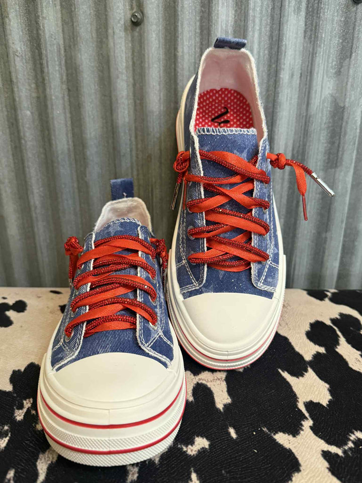 BORN IN THE USA SLIP ON SNEAKERS