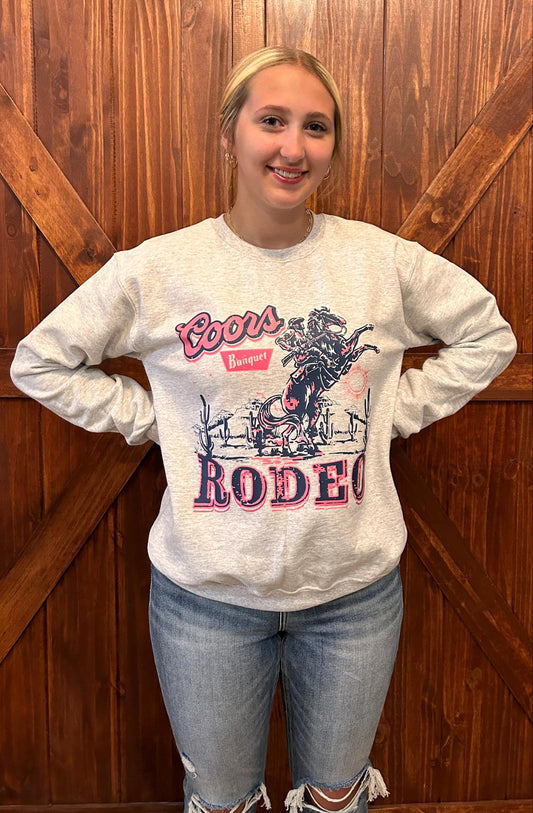 20% Off COORS RODEO CREWNECK