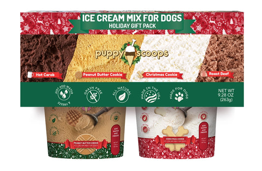 Holiday Gift Pack Puppy Scoops