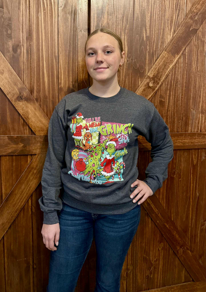 GRINCH GRAPHIC CREWNECK