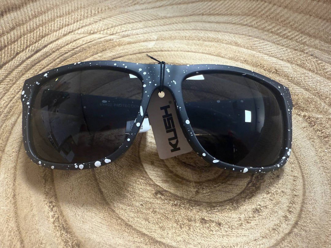 PAINT SPLATTERED KUSH SUNGLASSES