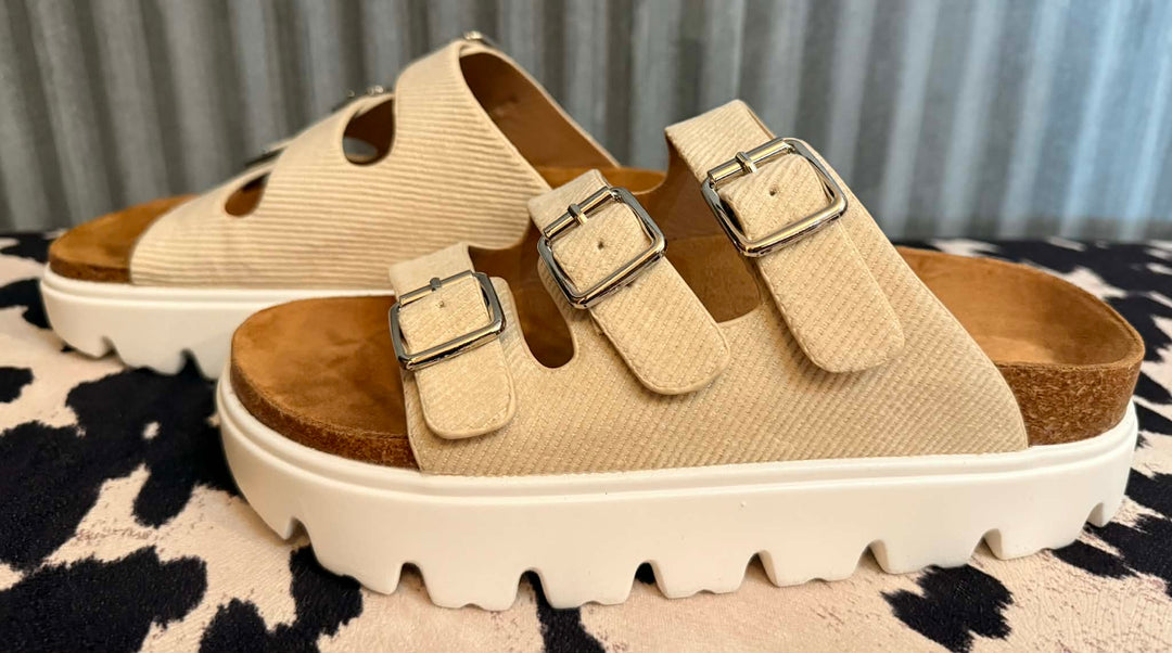 SOAK UP THE SUN PLATFORM SANDALS