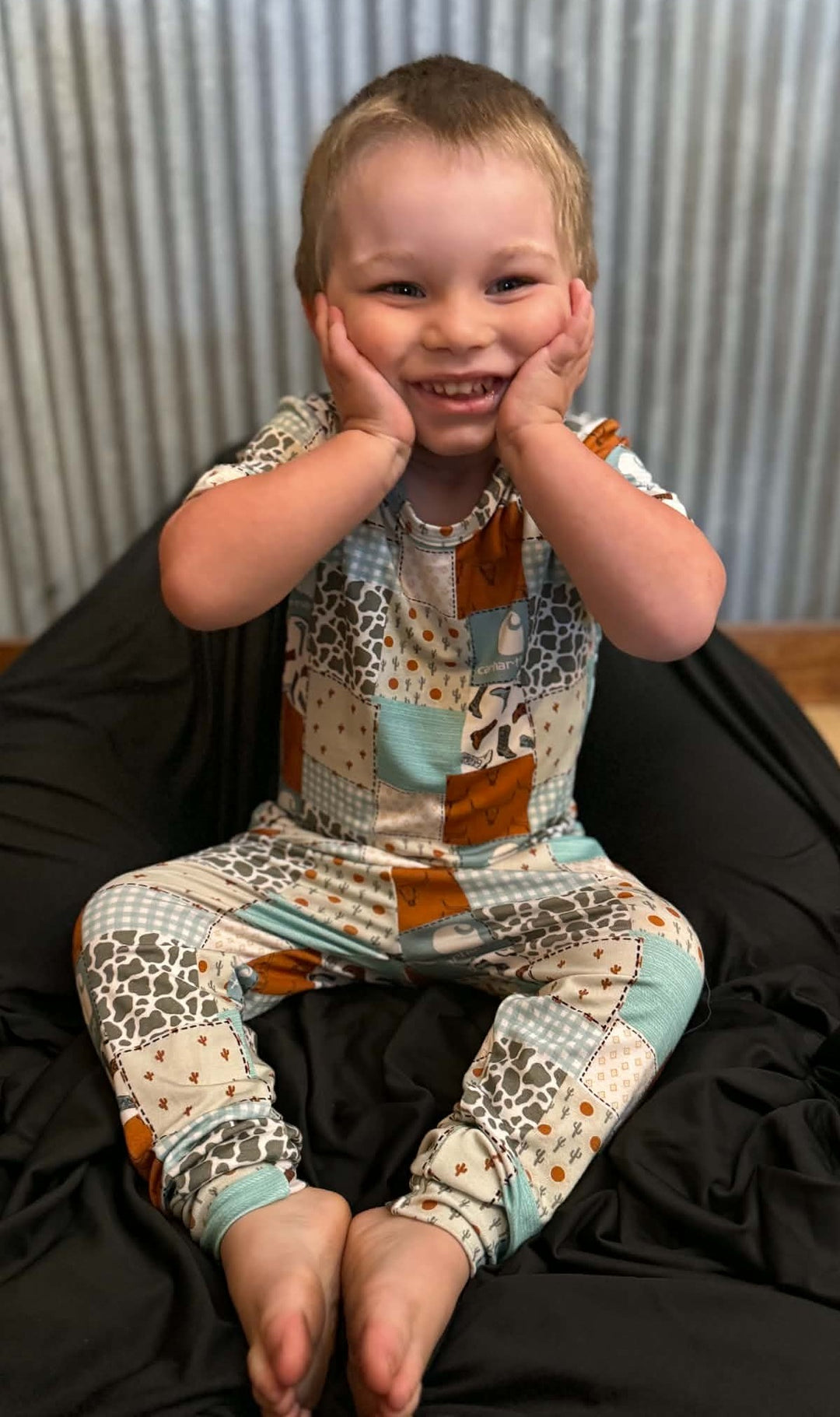 CARSON CARHARTT BAMBOO ZIPPY & 2-PIECE SET