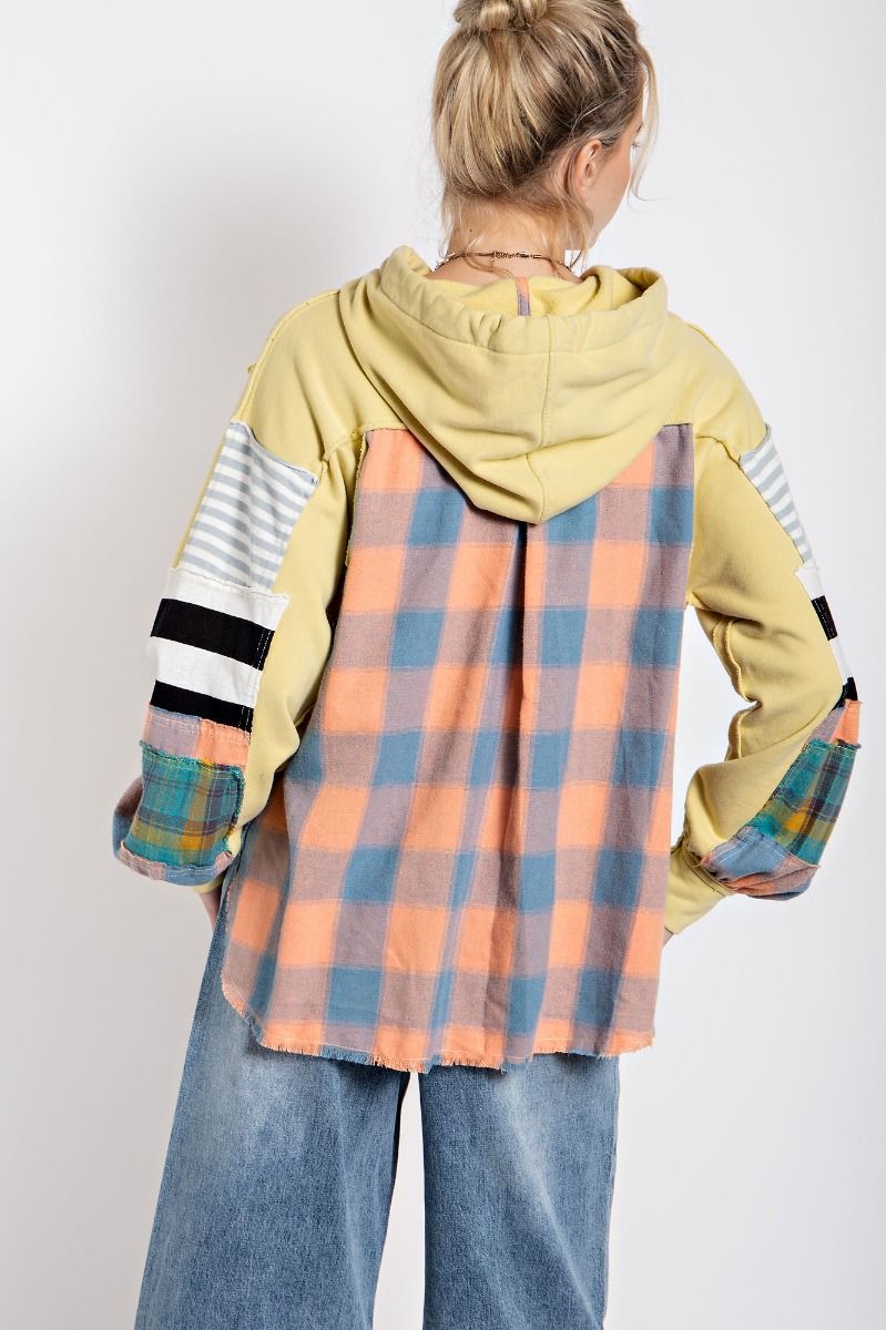 20% OFF MIX & MATCH PATCHWORK HOODIE