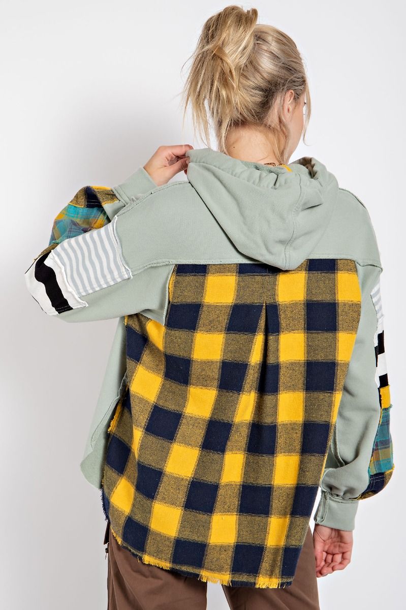 20% OFF MIX & MATCH PATCHWORK HOODIE