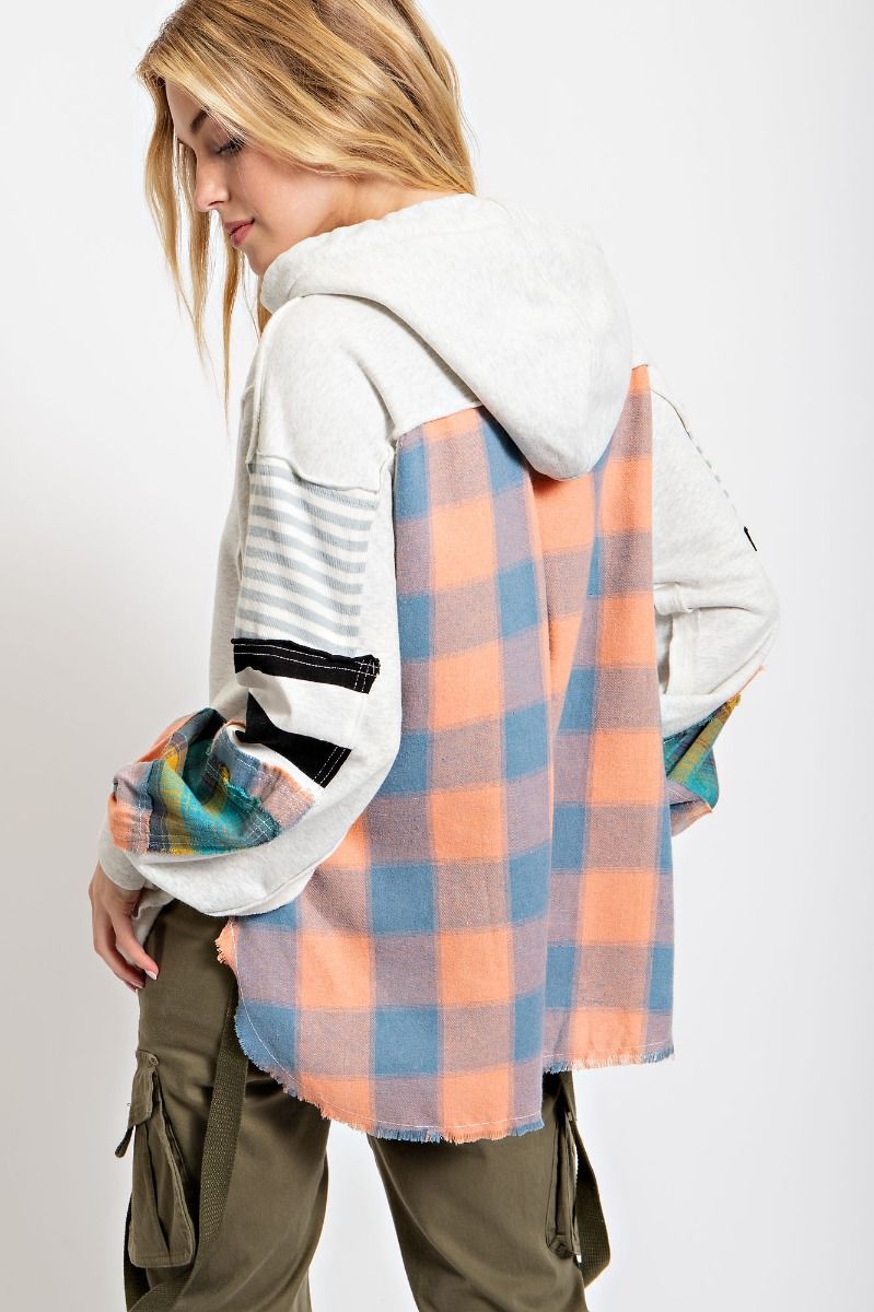 20% OFF MIX & MATCH PATCHWORK HOODIE