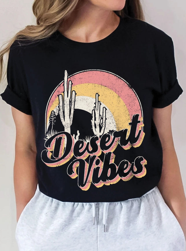 DESERT VIBES GRAPHIC TEE