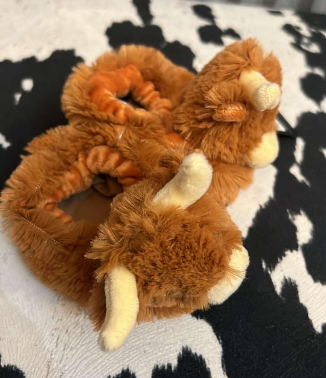 LONGHORN HIGHLAND BABY SLIPPERS 0-6MO