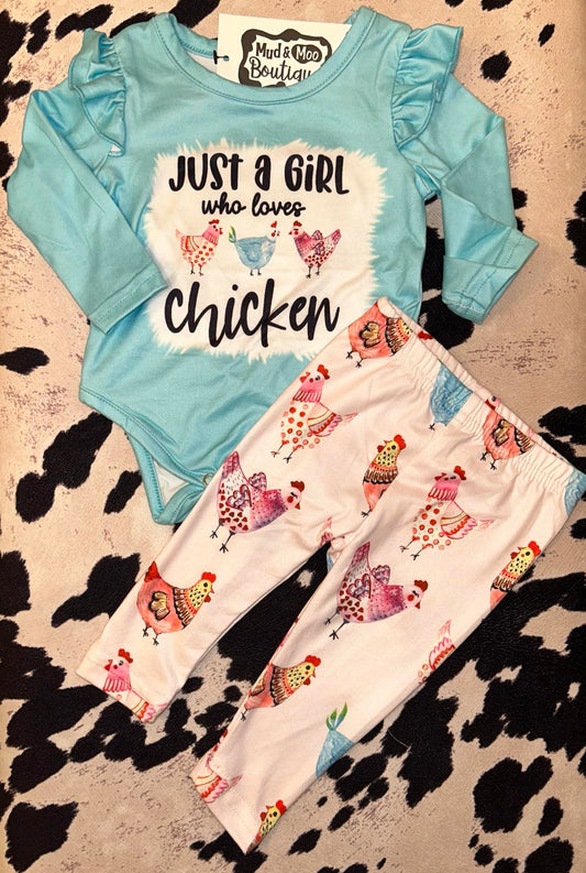 25% OFF JUST A GIRL WHO LOVES CHICKENS