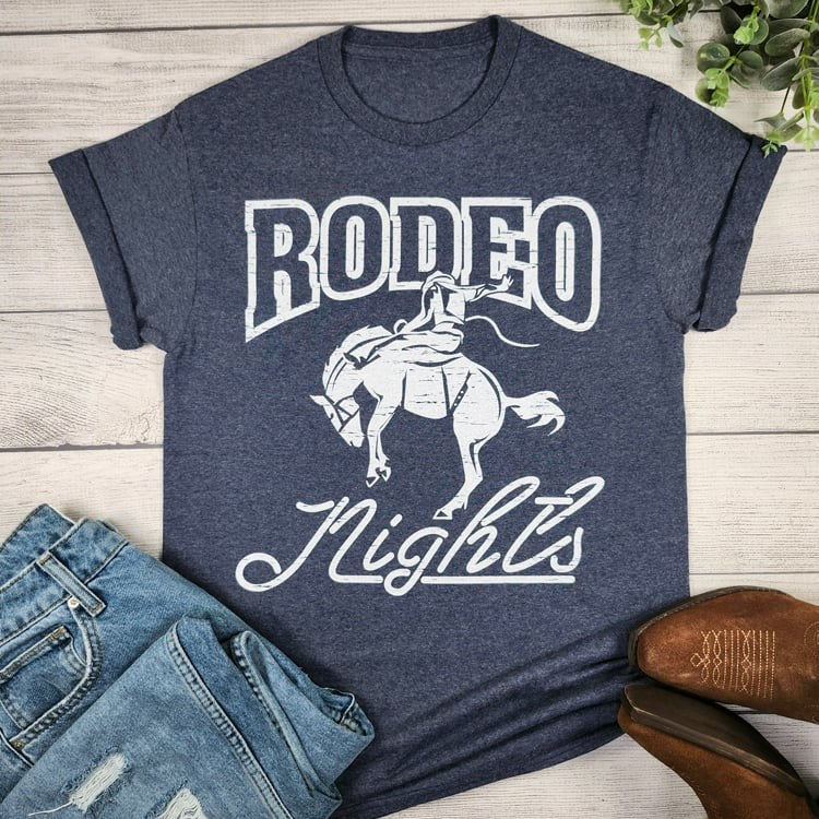 RODEO NIGHTS GRAPHIC TEE