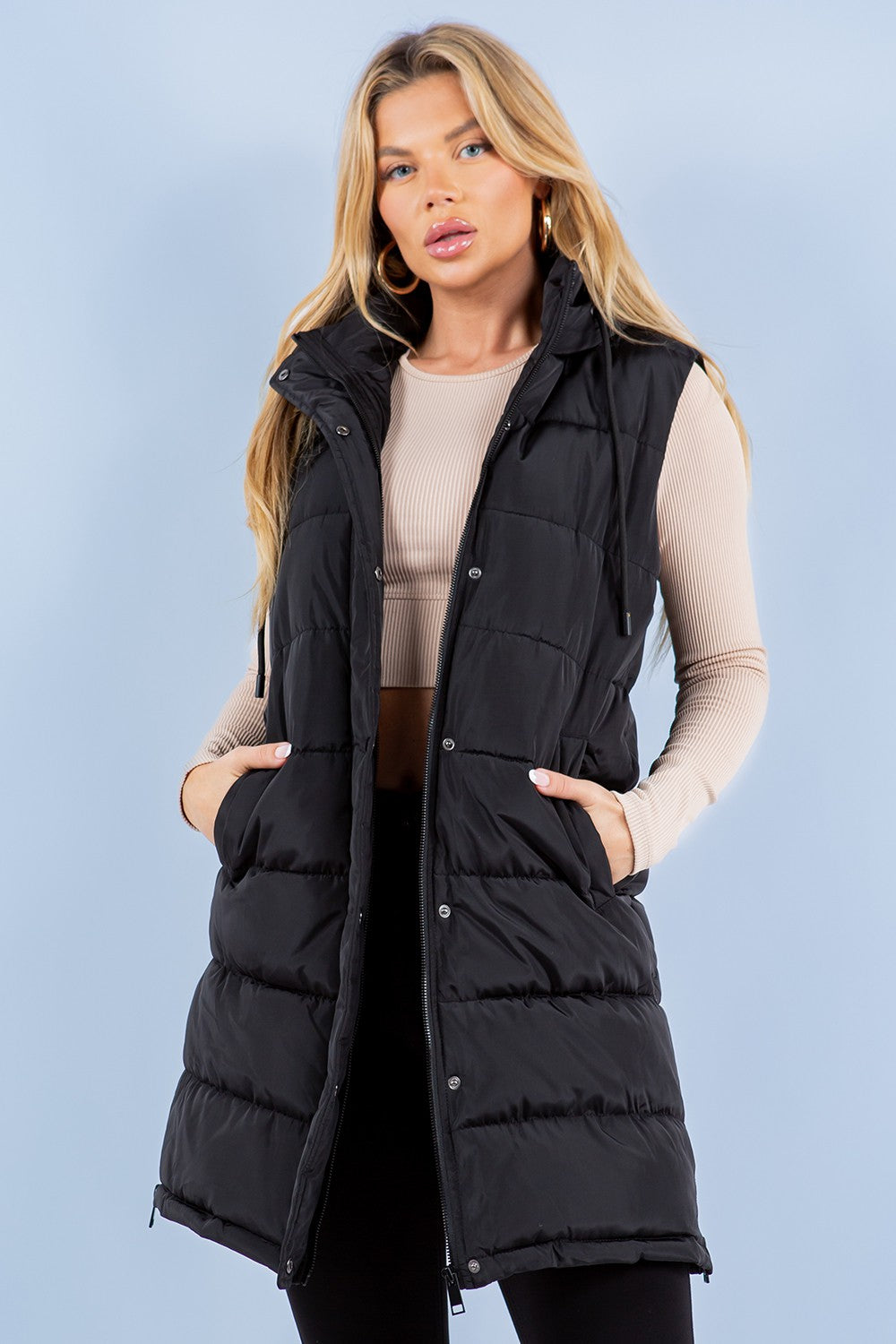 PUFFER LONG VEST