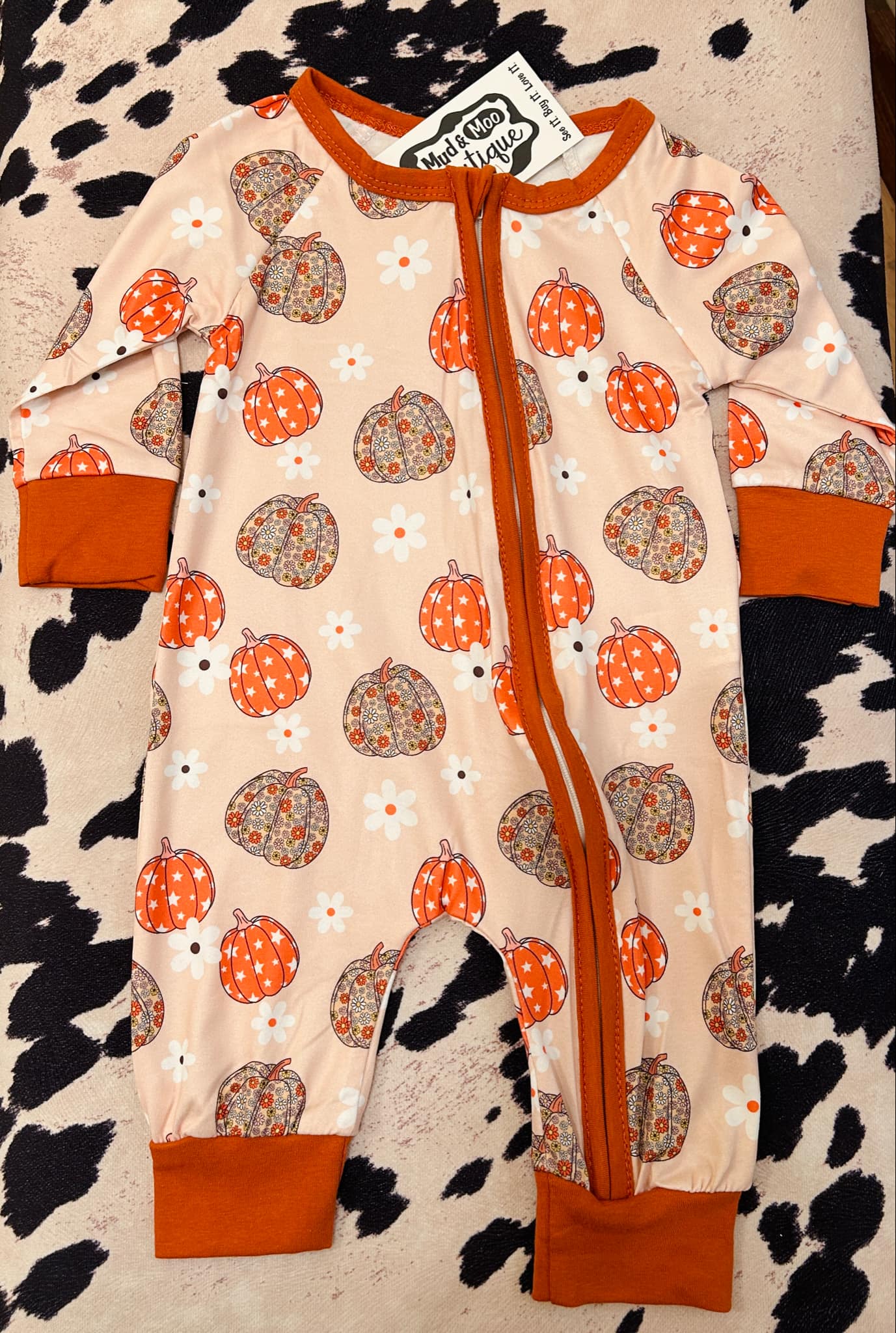 PUMPKIN PATCH CUTIE ROMPER/SLEEPER