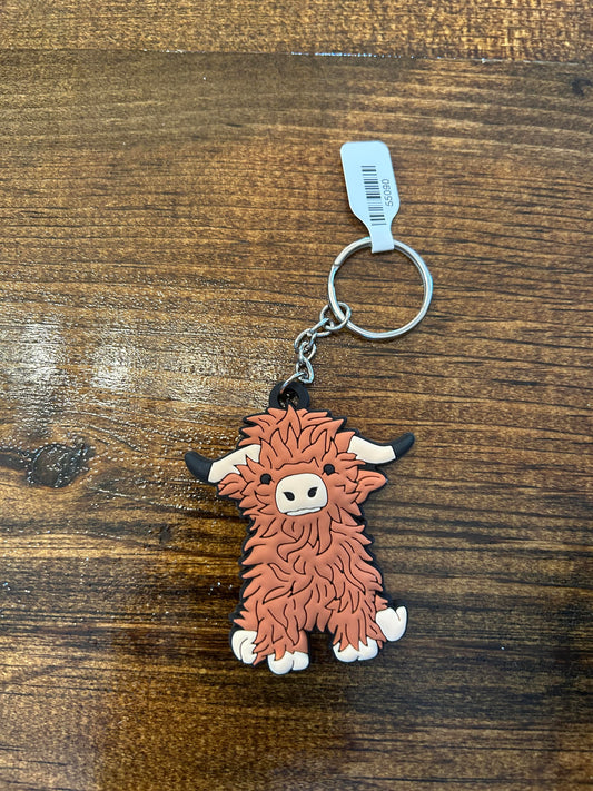 HIGHLAND COW KEYCHAIN