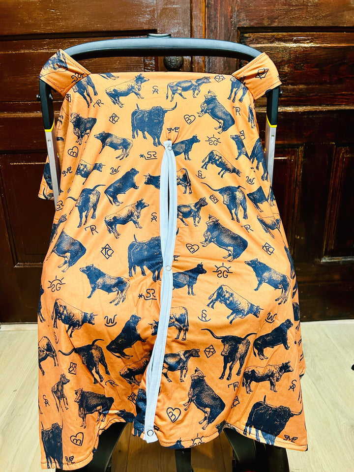 CATTLE STOCK BABY CAR SEAT COVER