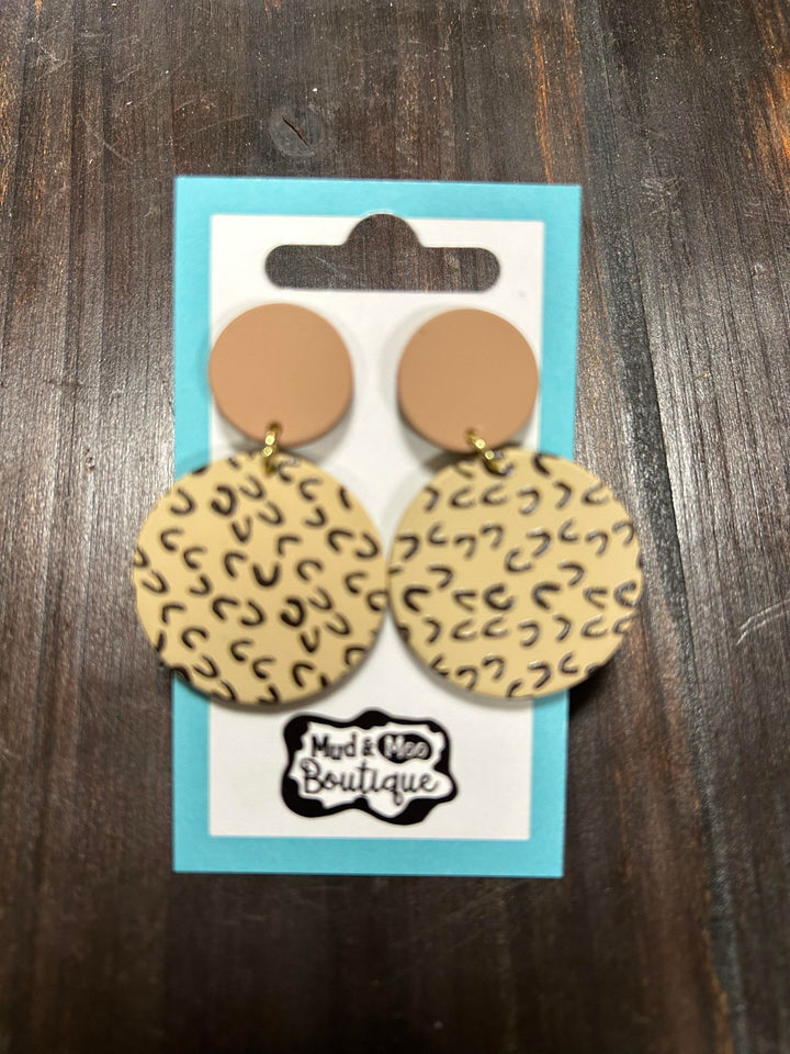 DANGLY SILICONE EARRINGS