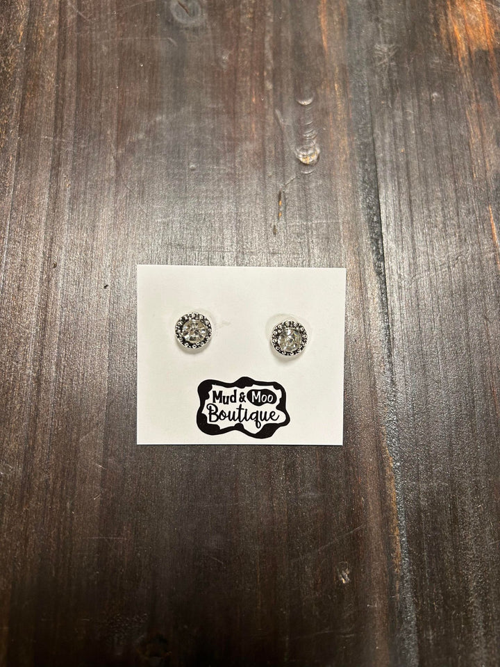 CUBIC ZIRCONIA STUDS