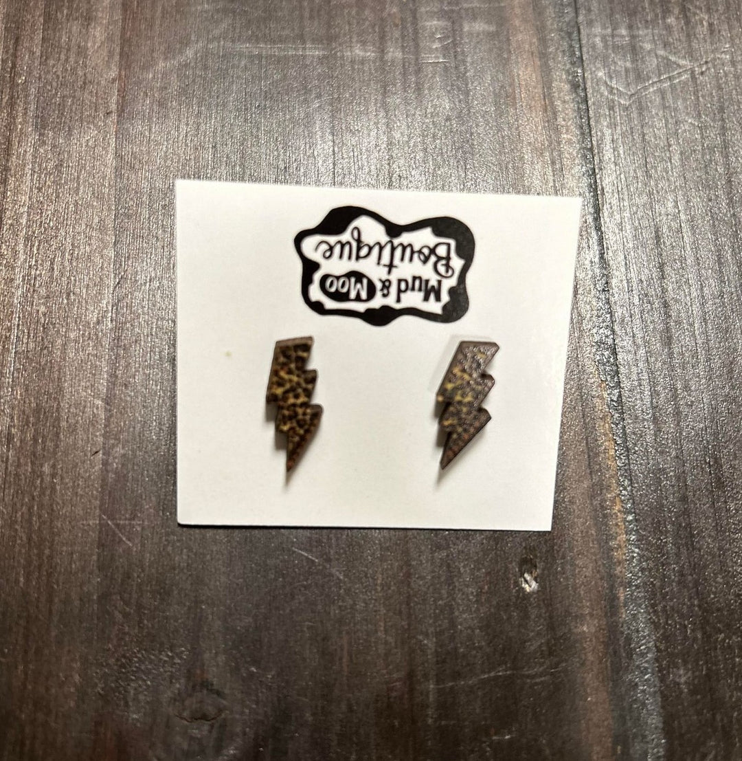 WOODEN EARRINGS
