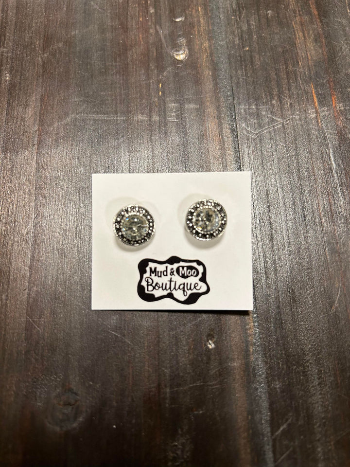 CUBIC ZIRCONIA STUDS